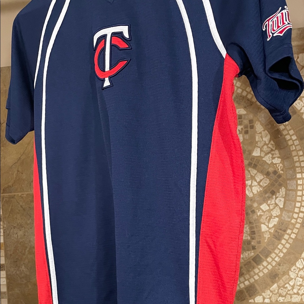 Majestic Blue and Red Logo Patch